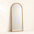 Miroir arche Auteuil 160 cm avec cadre en chêne massif — Maison Mansarde
